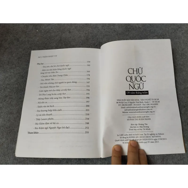 CHỮ QUỐC NGỮ 130 NĂM THĂNG TRẦM 718881