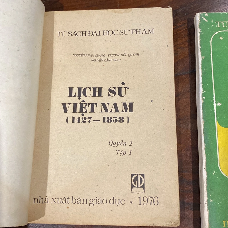 LỊCH SỬ VIỆT NAM (1427 - 1858) QUYỂN 2 - TẬP 1 + TẬP 2 (XB 1976) 470393