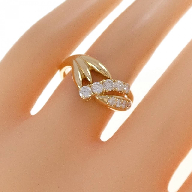 Nhẫn kim cương K18YG 0.52CT - Hàng hiệu Chính hãng 853116