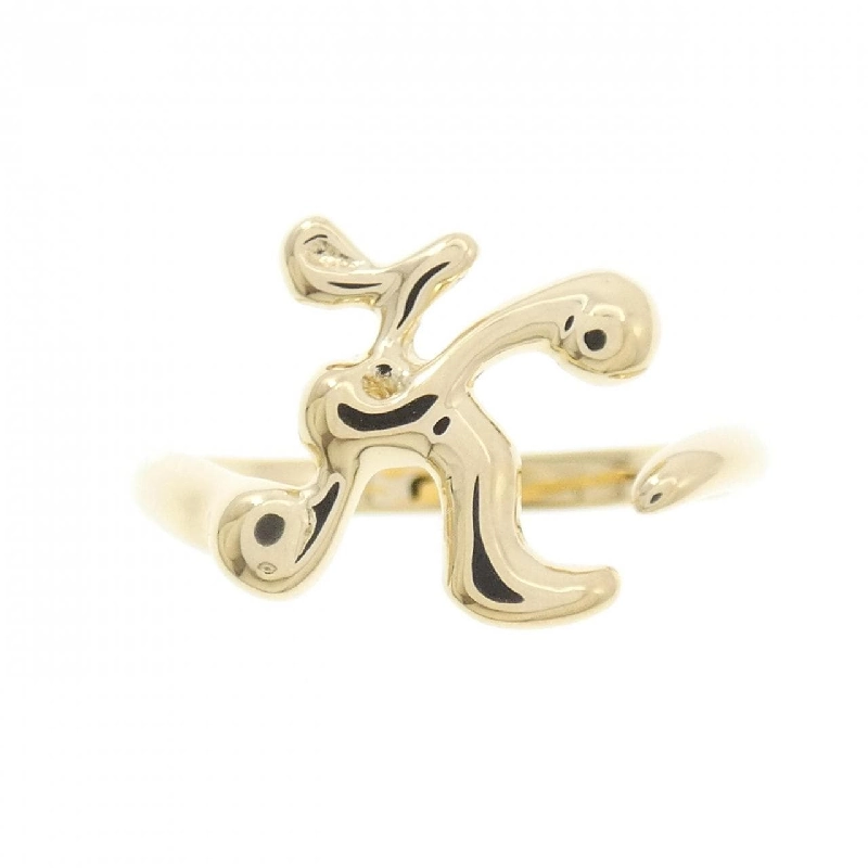 Nhẫn K18YG Chữ K - Hàng hiệu Chính hãng 847513