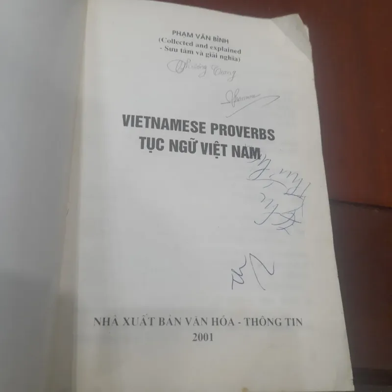 TỤC NGỮ VIỆT NAM song ngữ Việt - Anh 931428