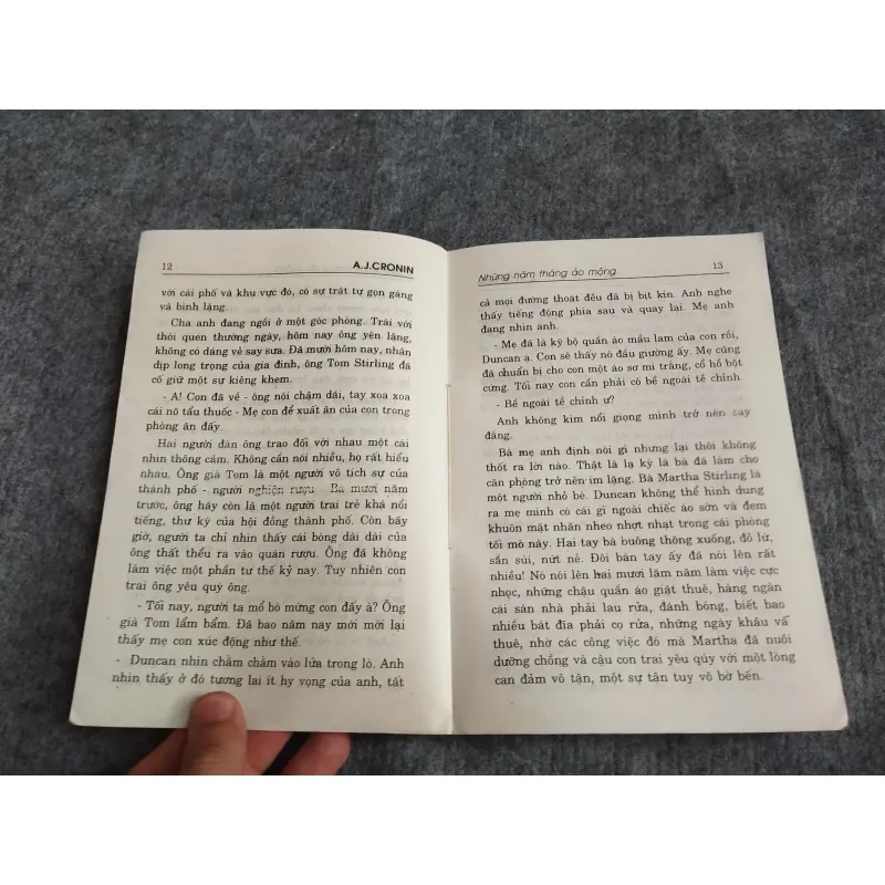 NHỮNG NĂM THÁNG ẢO MỘNG - A.J.CRONIL 574622