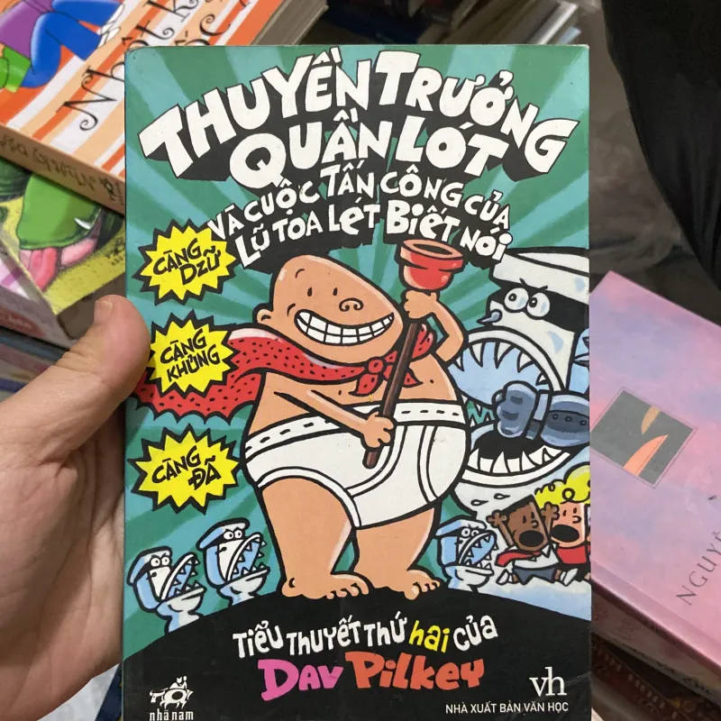 Thuyền trưởng quần lót 1 2 3 - Dav Pilkey 970316