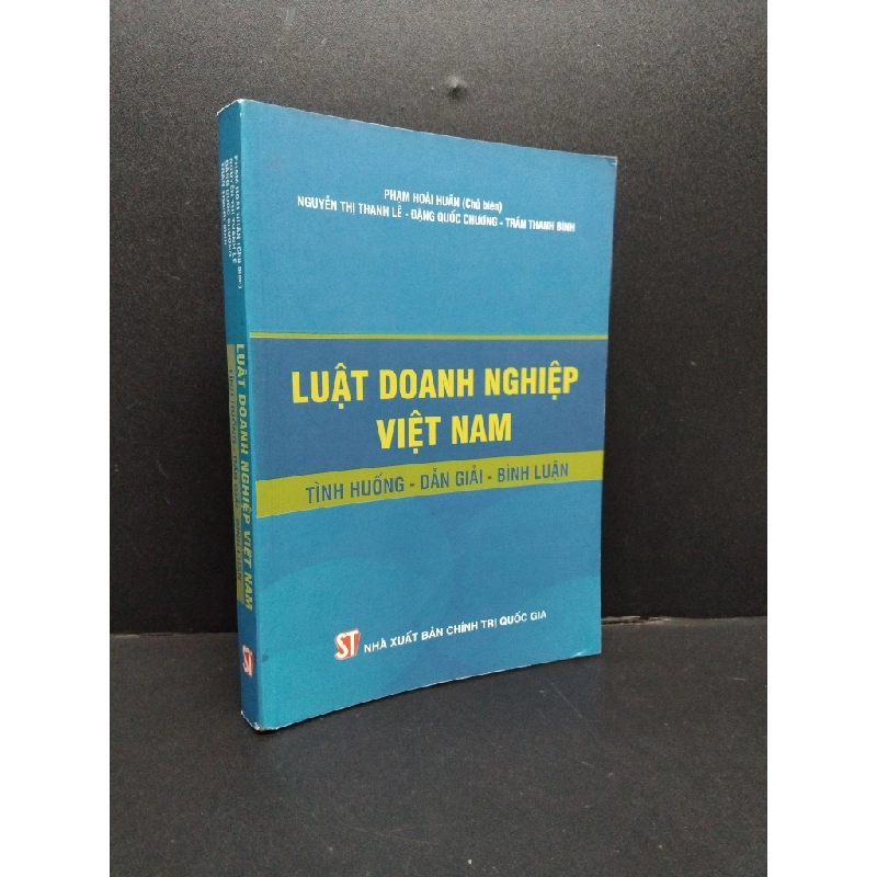 Luật doanh nghiệp Việt Nam mới 90% ố nhẹ 2015 HCM1008 Phạm Hoài Huấn GIÁO TRÌNH, CHUYÊN MÔN 339774