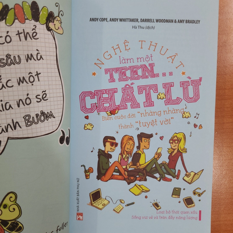 Sách Nghệ thuật làm một teen chất lừ của Andy Cope mới 99% 522659