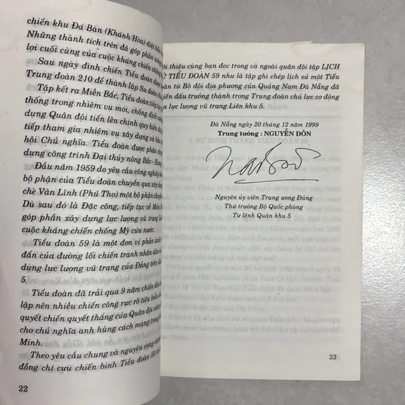 Lịch sử tiểu đoàn 59  778682