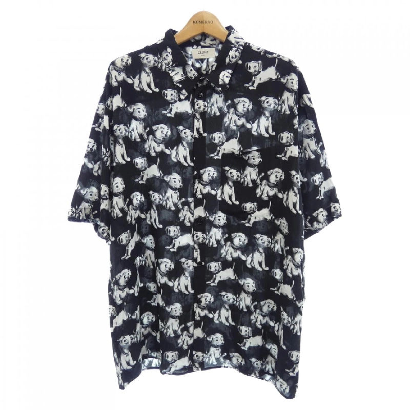 Áo sơ mi ngắn tay CELINE - Hàng hiệu Authentic 900995