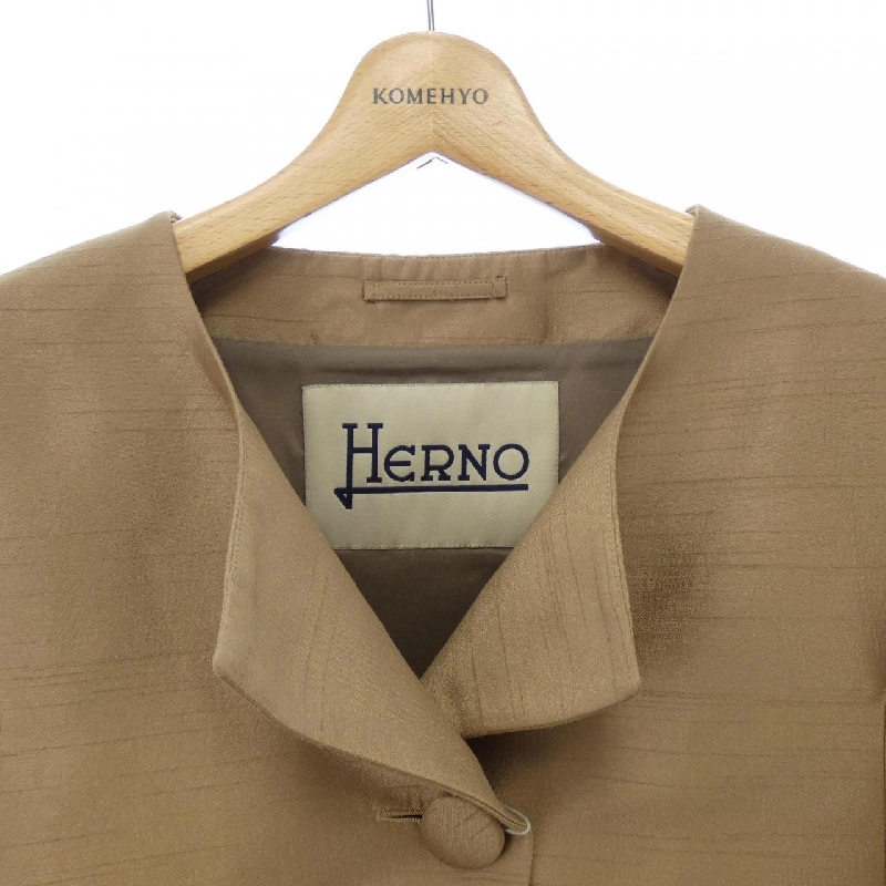 【Mã giảm giá】Áo khoác không cổ Herno 636776