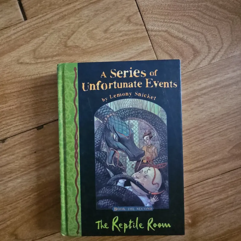 A series of unfortunate events The reptile room book 2 Giá 20k  602616