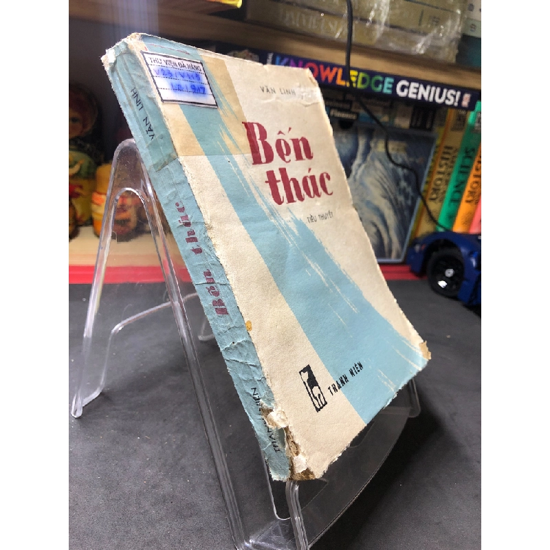 Bến thác mới 50% ố nặng có dấu mộc và viết nhẹ trang đầu 1987 Văn Linh HPB0906 SÁCH VĂN HỌC 459451