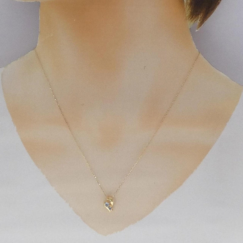 K18YG Aquamarine Necklace - Hàng hiệu Authentic 857428