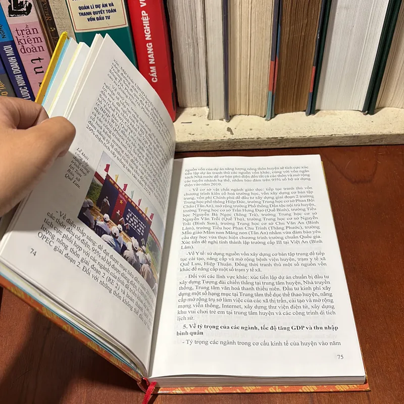 II Sách Lịch Sử: Hiệp Đức _ 20 Năm Đổi Mới Và Trưởng Thành - 2006 722842