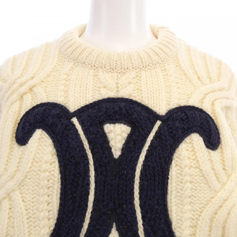 Celine CELINE Trionf 2AH87050V Áo len - Hàng hiệu Chính hãng 810316