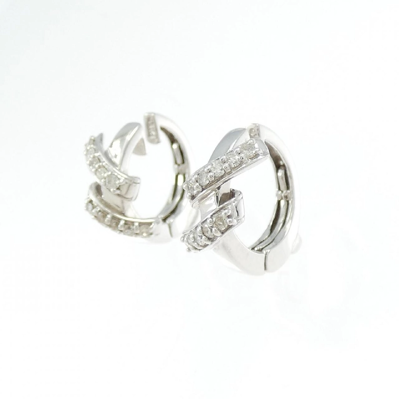 K18WG Bông tai kim cương 0.20CT - Hàng hiệu Chính hãng 878313