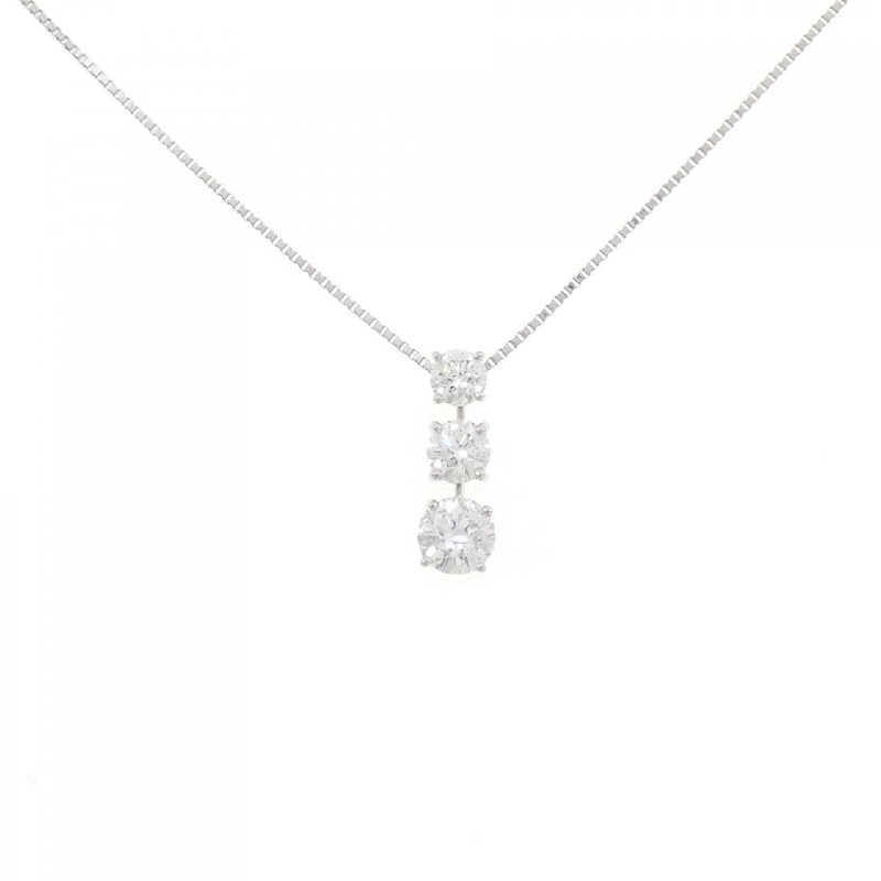 Dây chuyền kim cương PT900/PT850 0.76CT - Hàng hiệu Chính hãng 860300