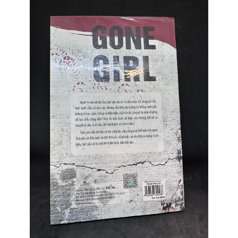 Gone girl Cô gái mất tích New 60% (bị rách trang) SBM2203 64116