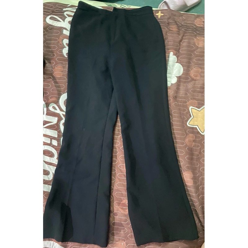Quần tây loe đen 446086
