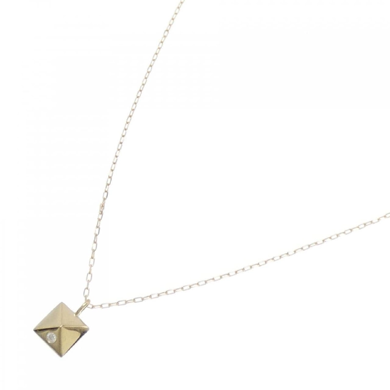 Dây chuyền kim cương K18YG 0.01CT - Hàng hiệu Chính hãng 863814