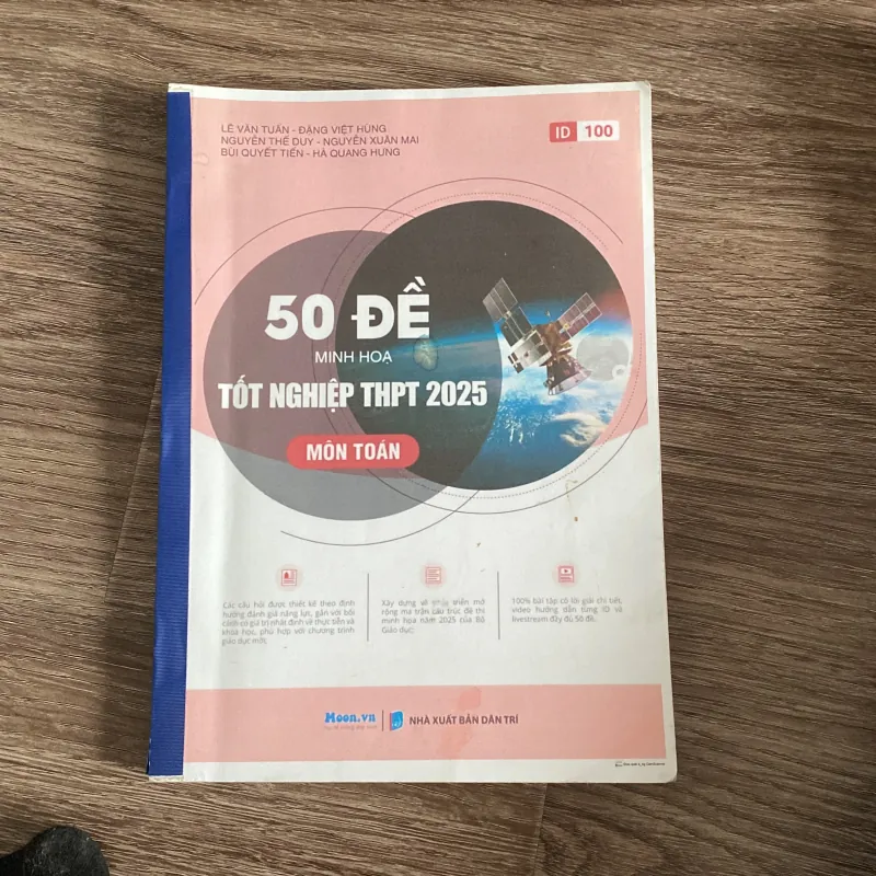 50 đề tốt nghiệp thpt toán, bám sát đề thi thật (chưa có đáp án) 784623