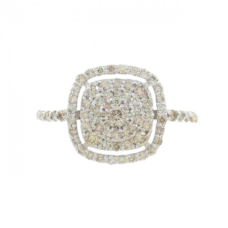 Nhẫn kim cương K18WG 0.40CT 671175