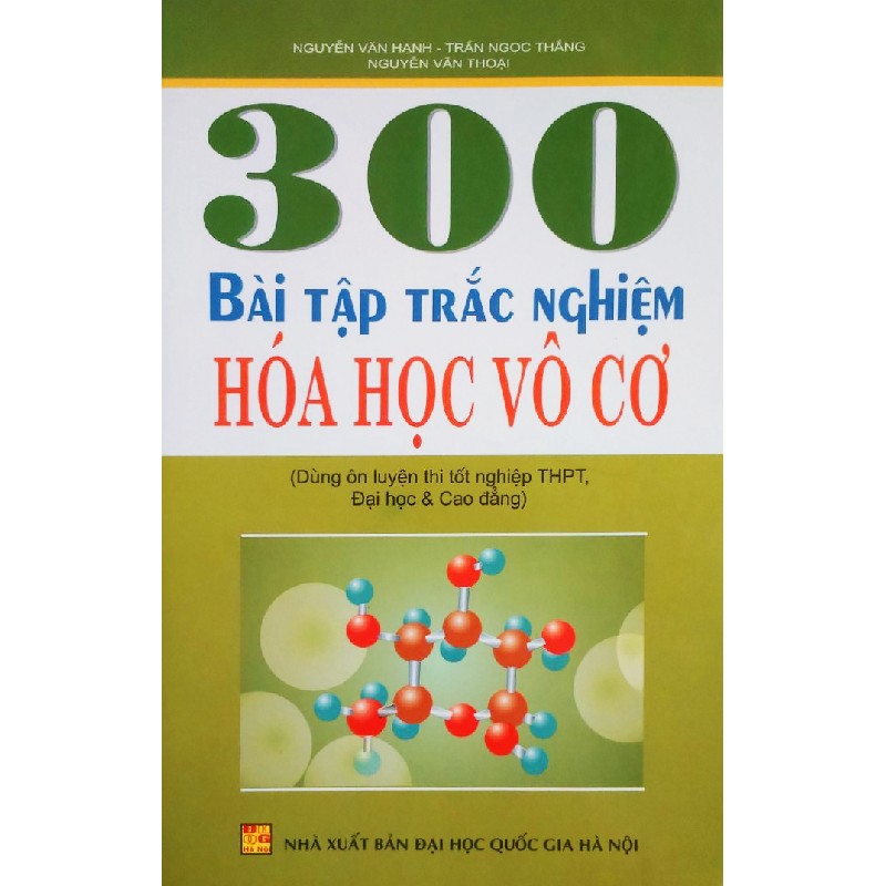 300 Bài Tập Trắc Nghiệm Hóa Học Vô Cơ Xưa 8095