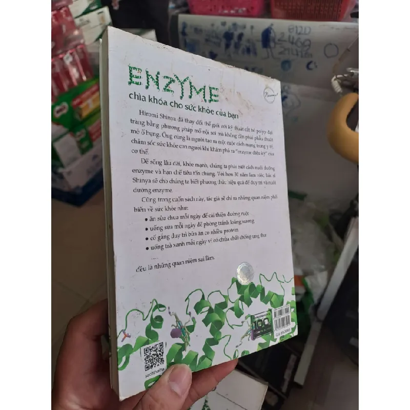 Nhân tố enzyme - Hiromi Shinya KHOA HỌC ĐỜI SỐNG HCM0910 588475