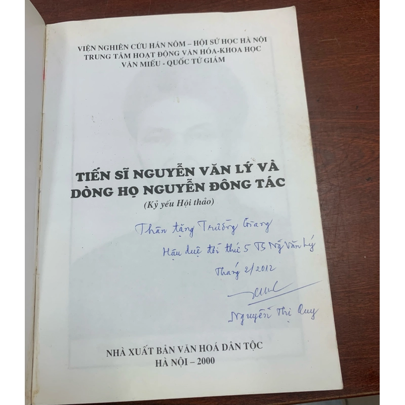 Tiến sĩ Nguyễn Văn Lý dòng họ Nguyễn Đông Tác 283537