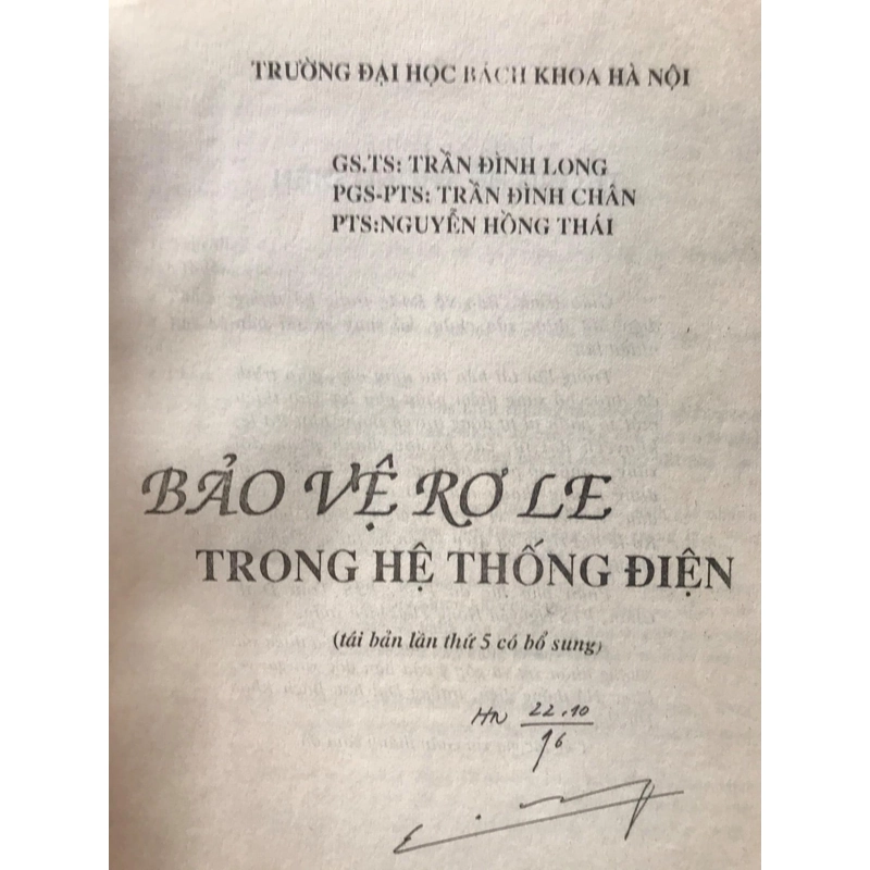 BẢO VỆ RƠ LE TRONG HỆ THỐNG ĐIỆN 475028
