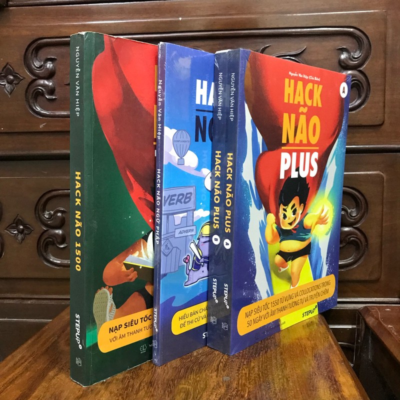 Hack não 1500 + Hack não plus 1-2 +hack não ngữ pháp + app stepup english 108261