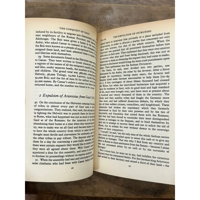 The Conquest of Gaul - Gaius Julius Caesar (Penguin Classics) 737175
