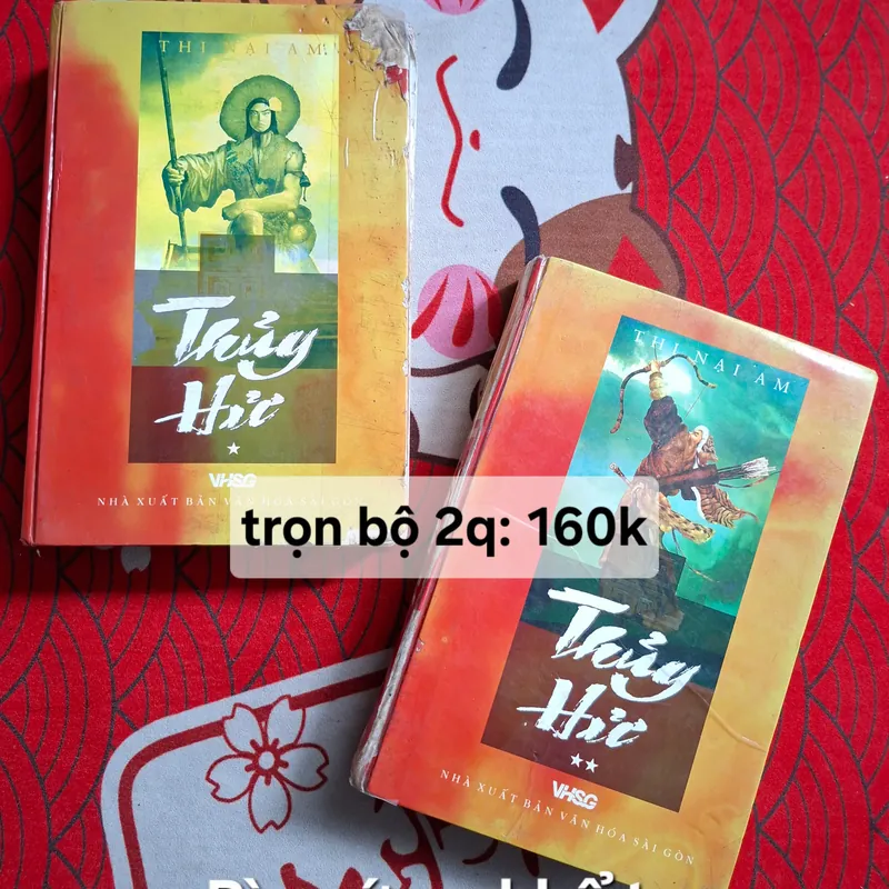Thủy Hử ( Trọn bô 2 tập bìa cứng ) 728106