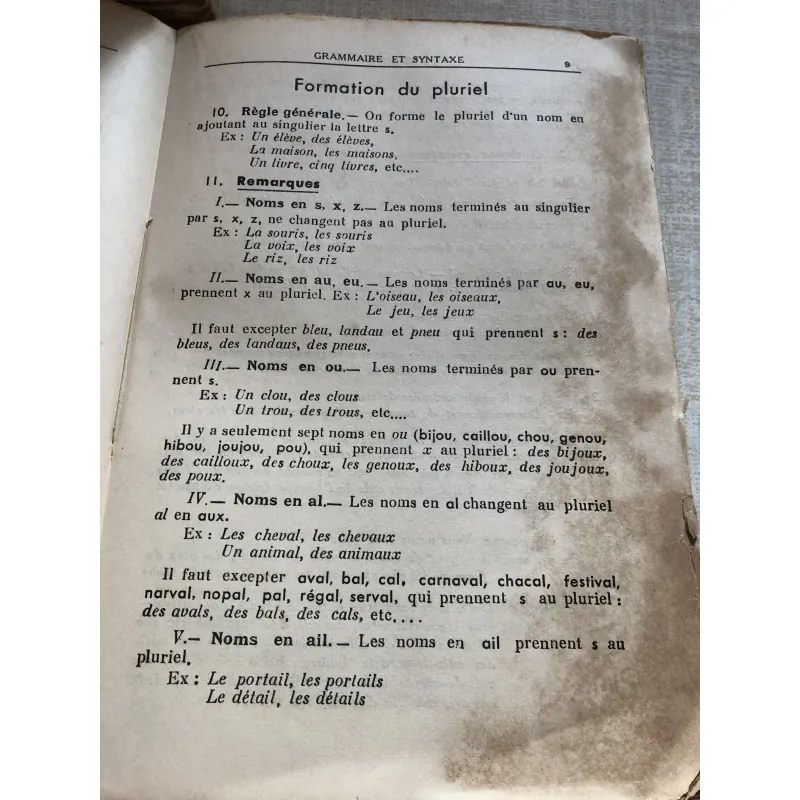 Grammaire & Syntaxe 993451