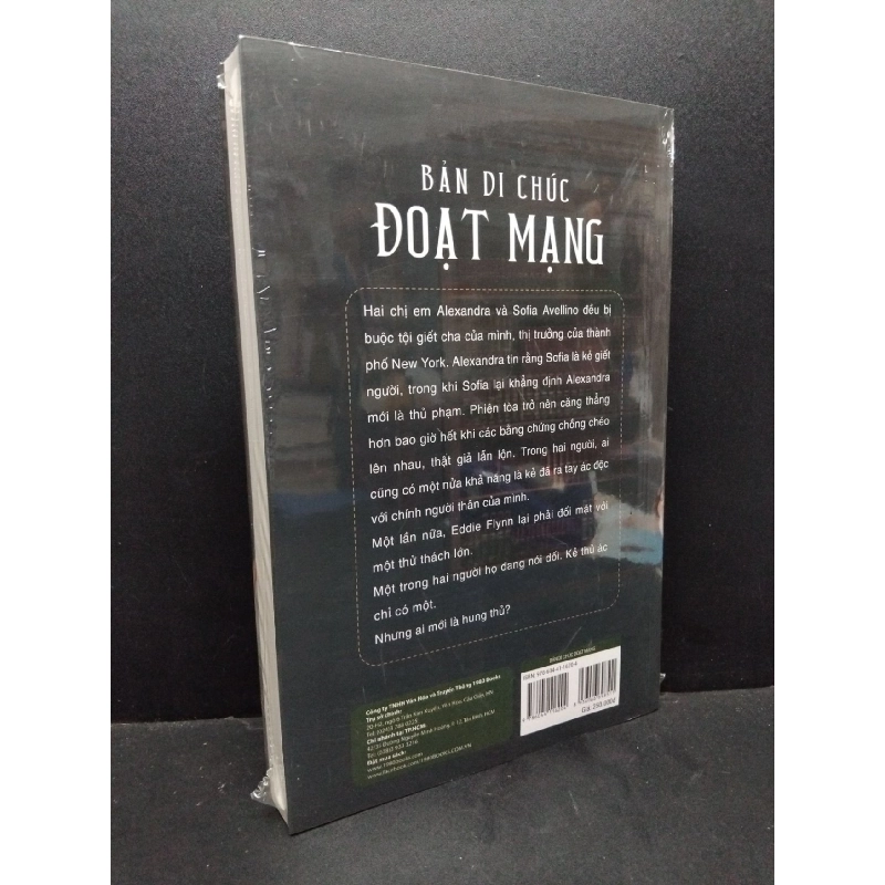 Bản di chúc đoạt mạng Steve Cavanagh mới 100% HCM.ASB2410 918127