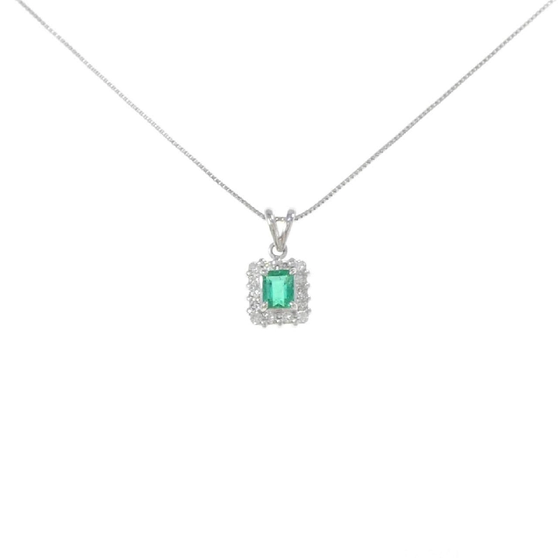 Dây chuyền ngọc lục bảo PT900/PT850 0.31CT - Hàng hiệu Authentic 859661