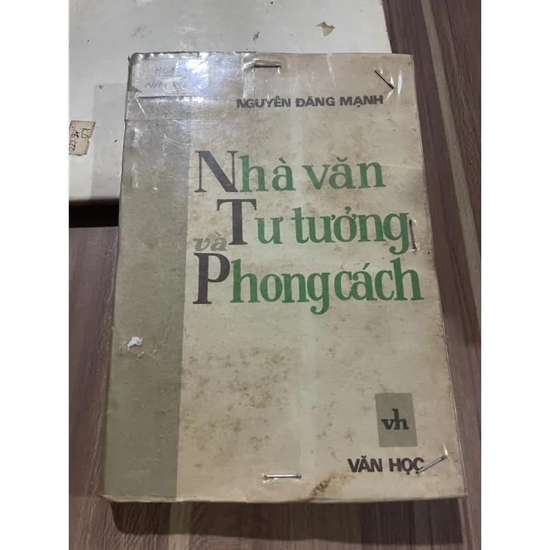 Nhà văn tư tưởng và phong cách - Nguyễn Đăng Mạnh  687502