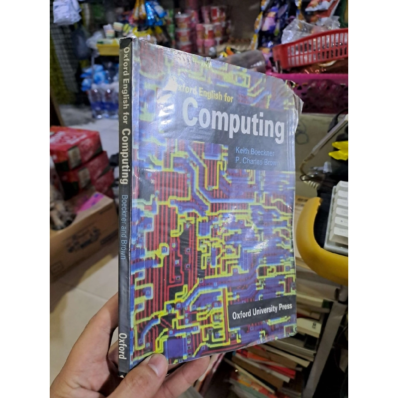 Oxford English for computing - Boeckner - Brown - mới 80% ố - ENGLISH BOOKS - HCM0111 923917