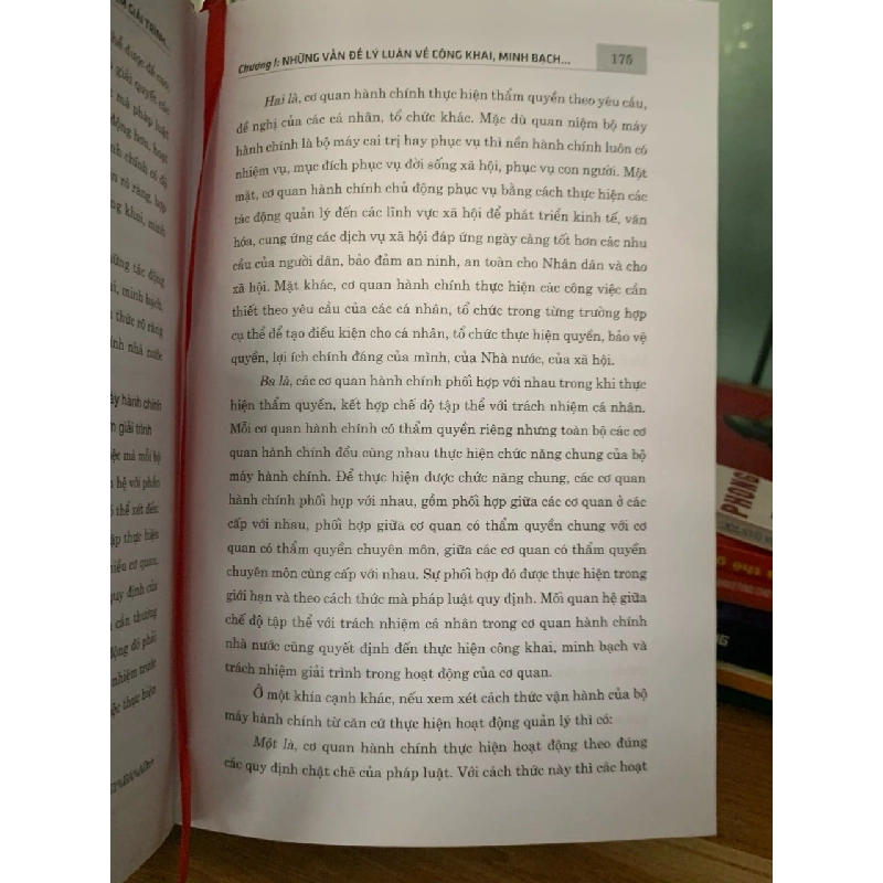 Công khai minh bạch và trách nhiệm giải trình của các cơ quan hành chính nhà nước ở Việt Nam hiện nay -NXB Chính trị quốc gia sự thật 779865