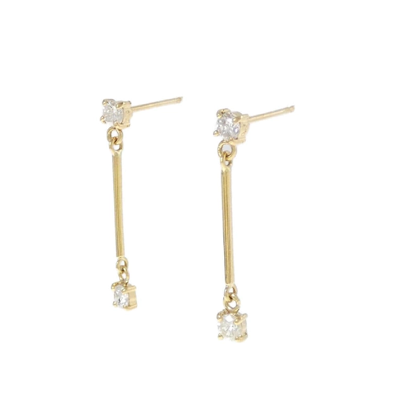 K18YG Bông tai kim cương 0.30CT - Hàng hiệu Chính hãng 868646