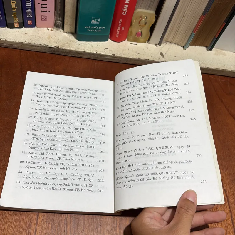 II Những Bức Thư Đoạt Giải _ Cuộc Thi UPU Lần Thứ 34 - 2005 801136