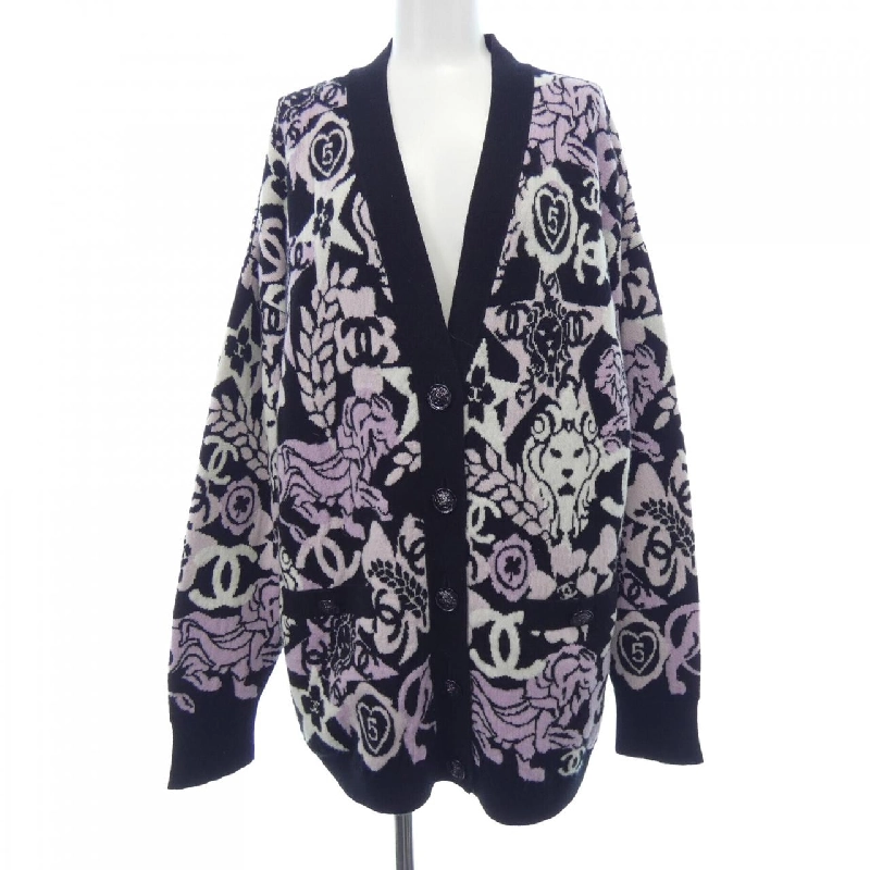 【Mã giảm giá】Áo khoác cardigan CHANEL 644439