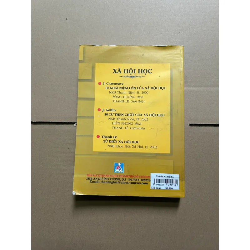 Từ điển xã hội học 623795