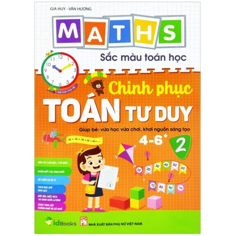 Chinh phục Toán tư duy cho trẻ 4-6* tuổi Tập 2 380899