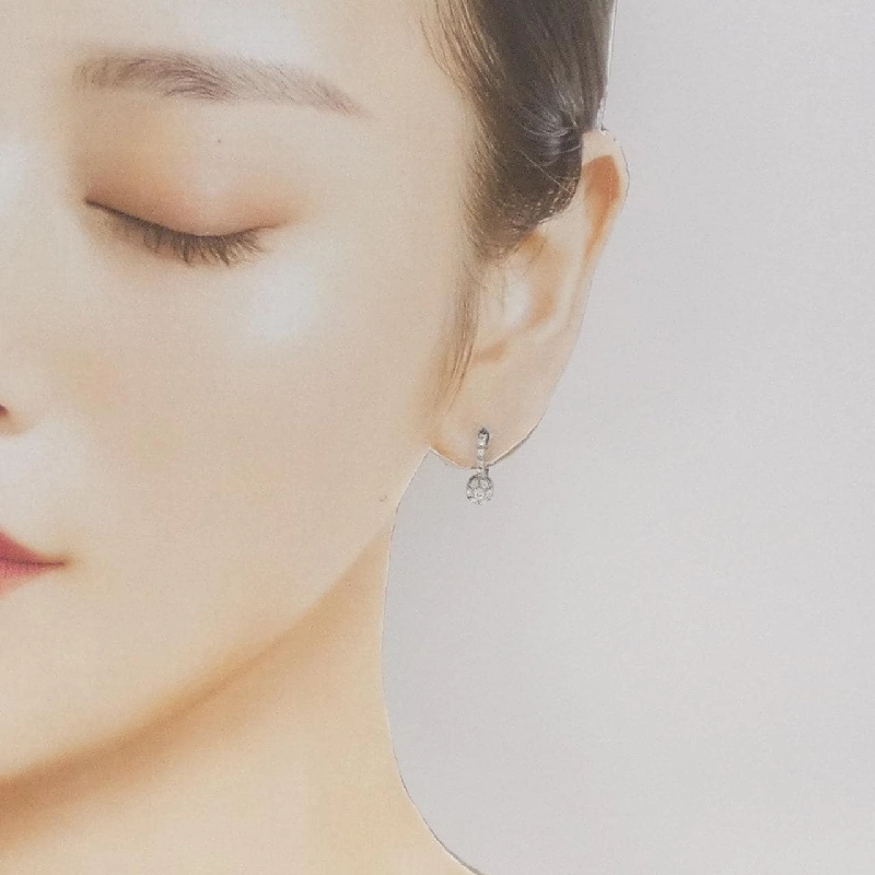 Bông tai kim cương 750WG - Hàng hiệu Authentic 868231