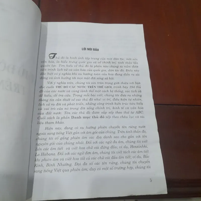 THỦ ĐÔ CÁC NƯỚC trên thế giới 705176