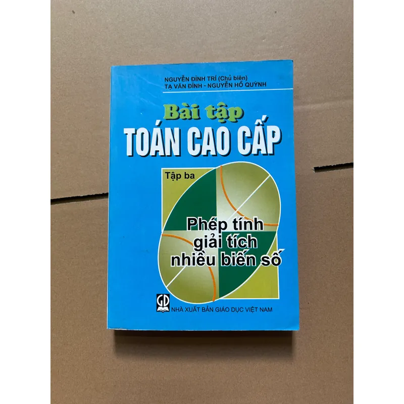 Bài tập toán cao cấp tập ba - phép tính giải tích nhiều biến số 607821