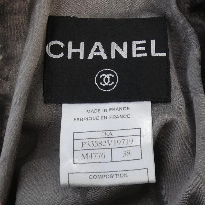 Jacket không cổ CHANEL P33582V19719 08A - Hàng hiệu Authentic 821570
