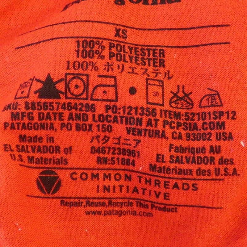 Áo thun PATAGONIA - Hàng hiệu Authentic 899621