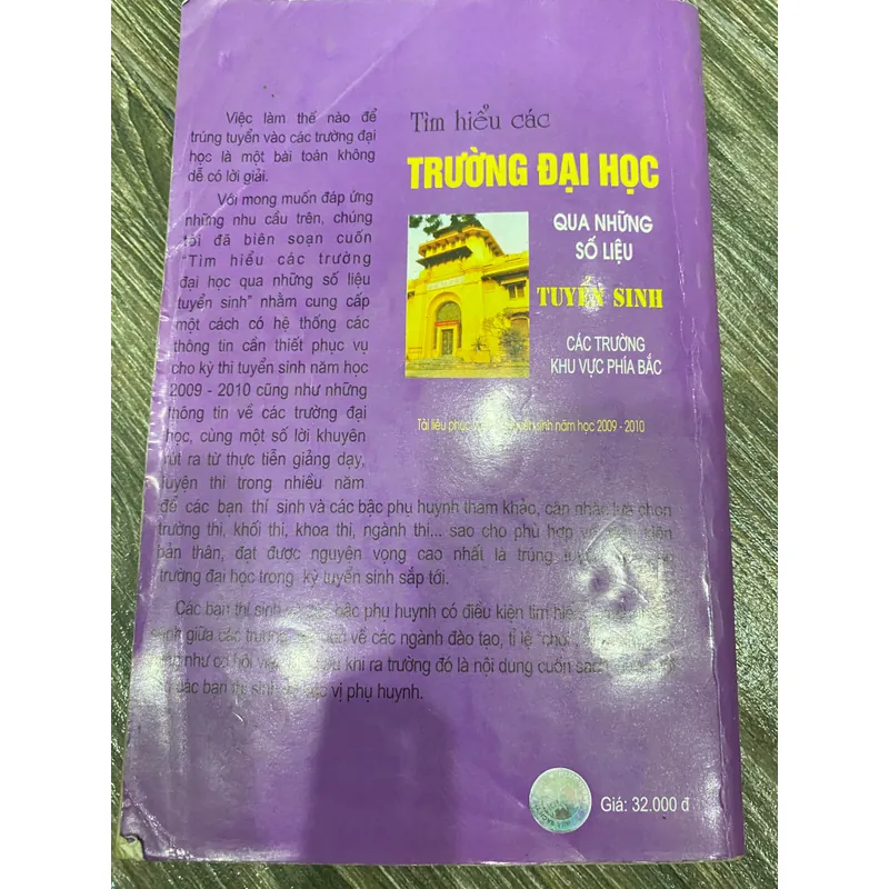 TÌM HIỂU CÁC TRƯỜNG ĐH QUA SỐ LIỆU TUYỂN SINH NĂM 2009-2010**QUÀ TẶNG 0Đ CHO ĐƠN MUA SP 606635