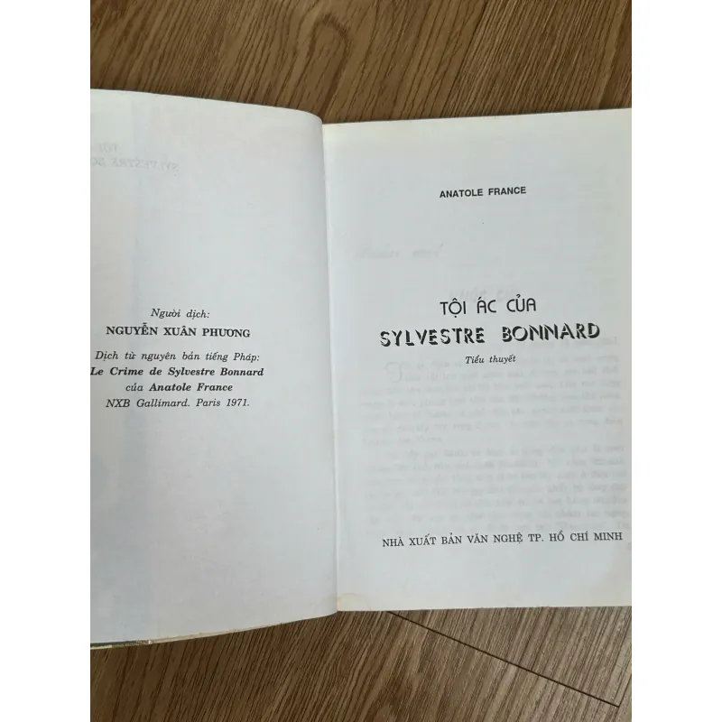 Tội Ác Của Sylvestre Bonnard - Anatole France 788613