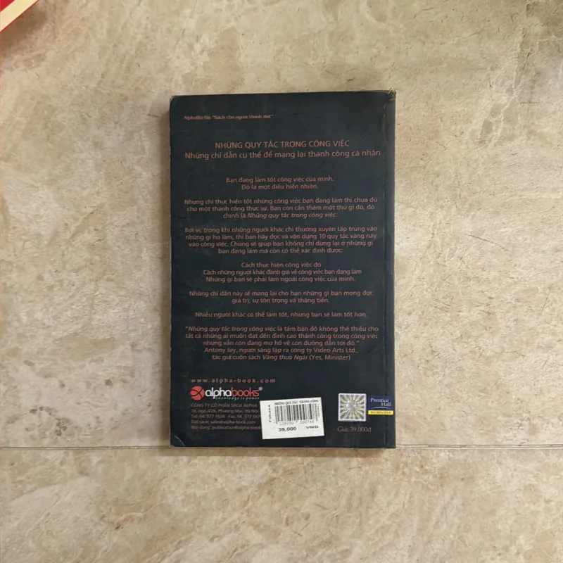 NHỮNG QUY TẮC TRONG CÔNG VIỆC 781681